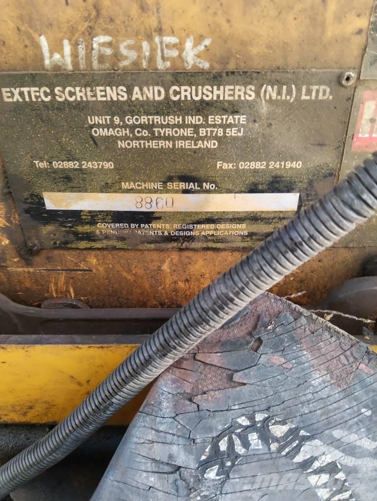 Extec RoboTrac Mobiele zeefinstallaties