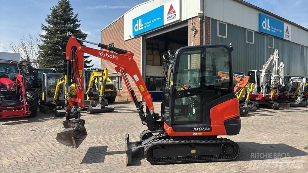 Kubota KX027-4 Minigraafmachines < 7t