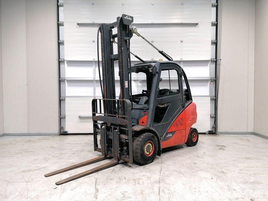 Linde H30T-02 LPG heftrucks