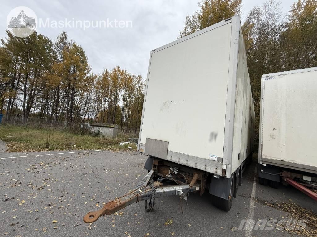Närko D4HW13L62 Gesloten opbouw trailers