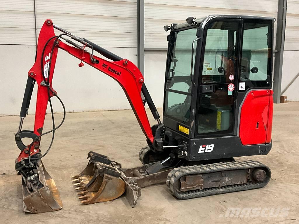 Bobcat E 19 Minigraafmachines < 7t