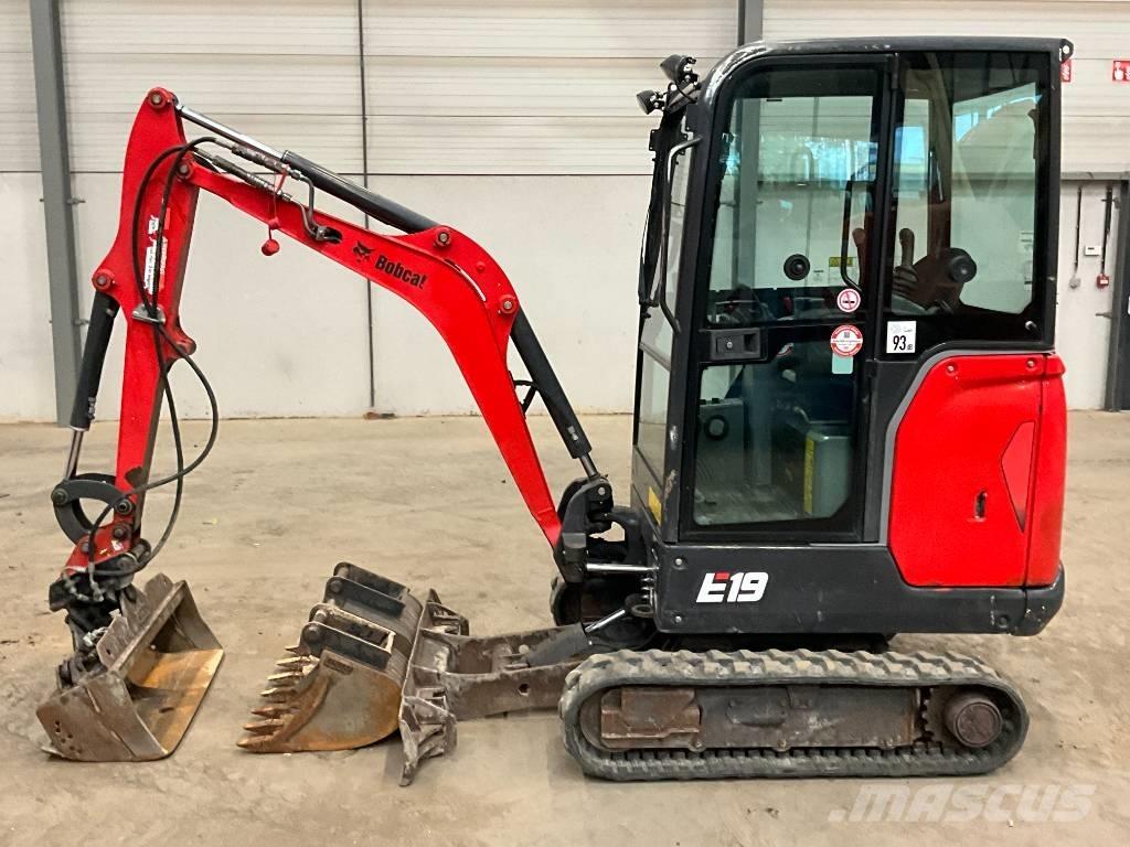 Bobcat E 19 Minigraafmachines < 7t