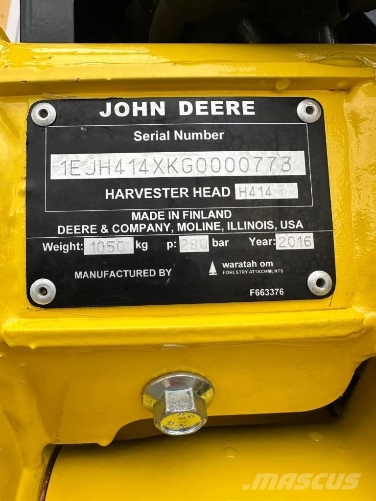 John Deere H 414 Boomvelkoppen