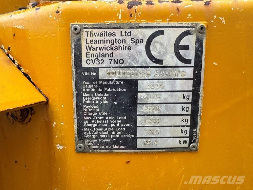 Thwaites 2T ST Mini Dumpers