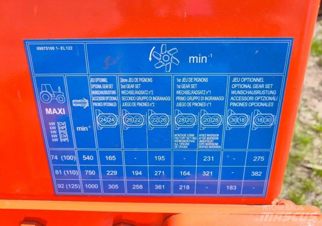 Kuhn EL 122-250 Rotorkopeggen / rototillers