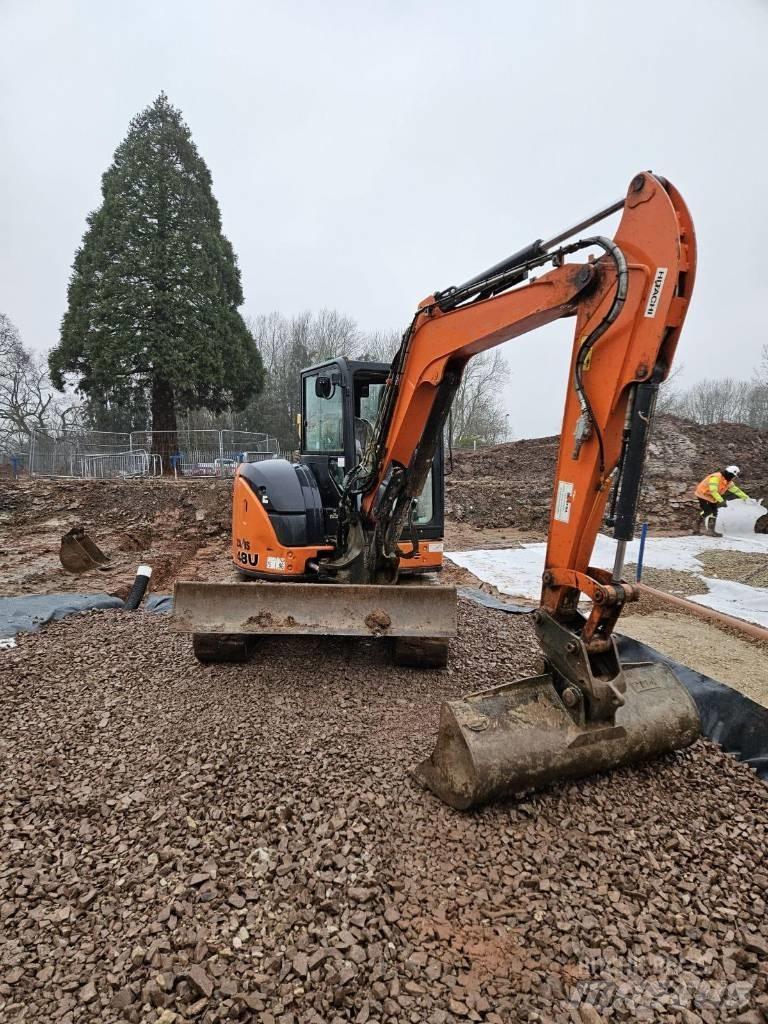 Hitachi ZX 48 US-5 A Minigraafmachines < 7t