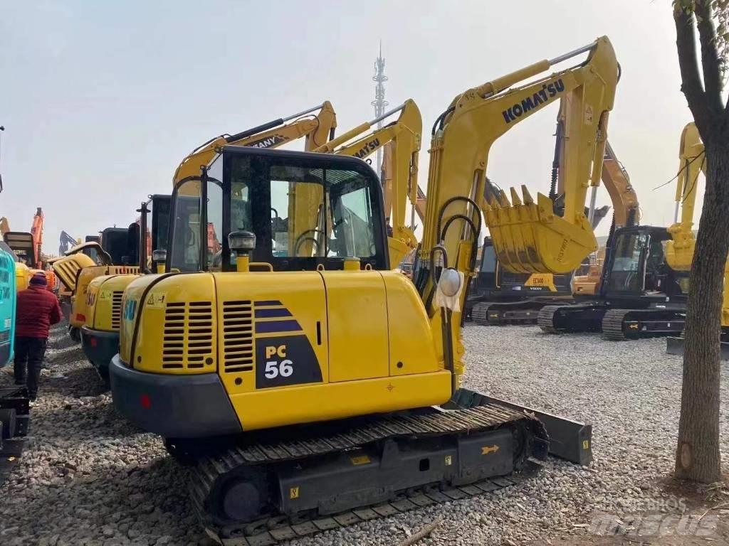 Komatsu PC 56 Rupsgraafmachines