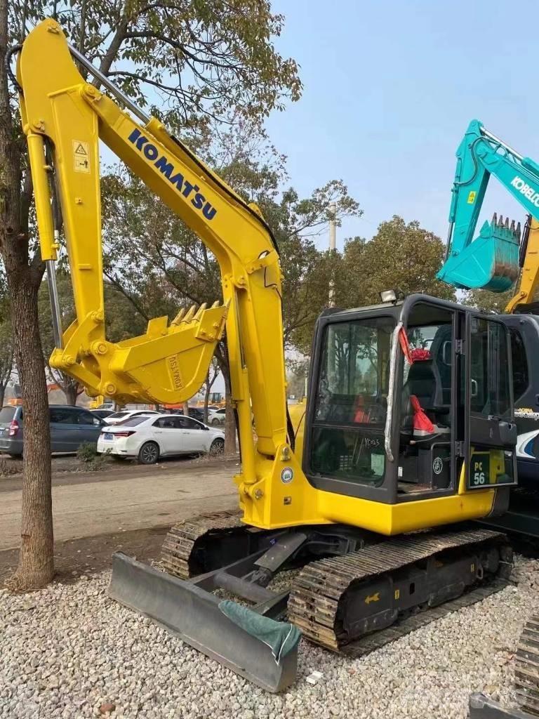 Komatsu PC 56 Rupsgraafmachines