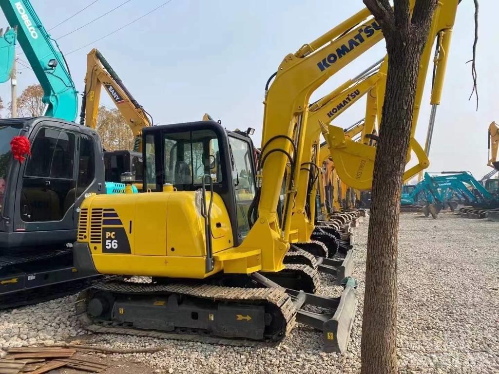 Komatsu PC 56 Rupsgraafmachines