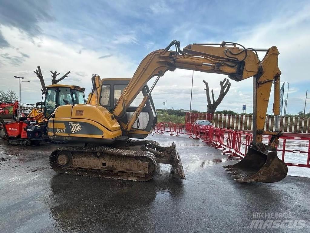 JCB JS70 Midigraafmachines 7t - 12t