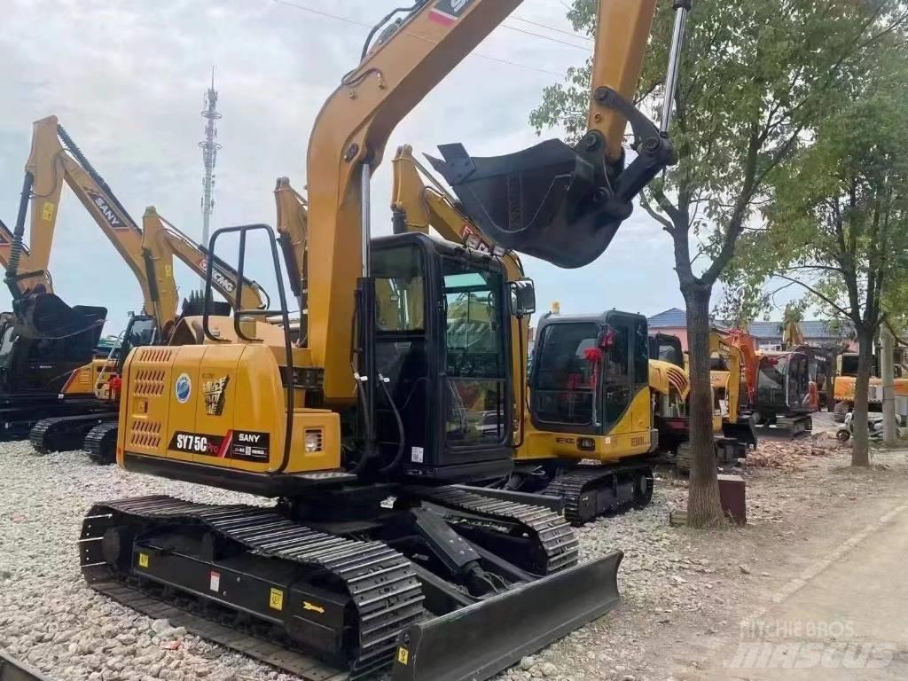 Sany SY 75 Rupsgraafmachines