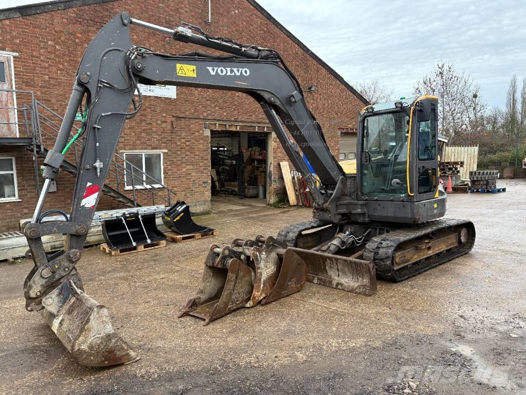 Volvo ECR 88 D Midigraafmachines 7t - 12t