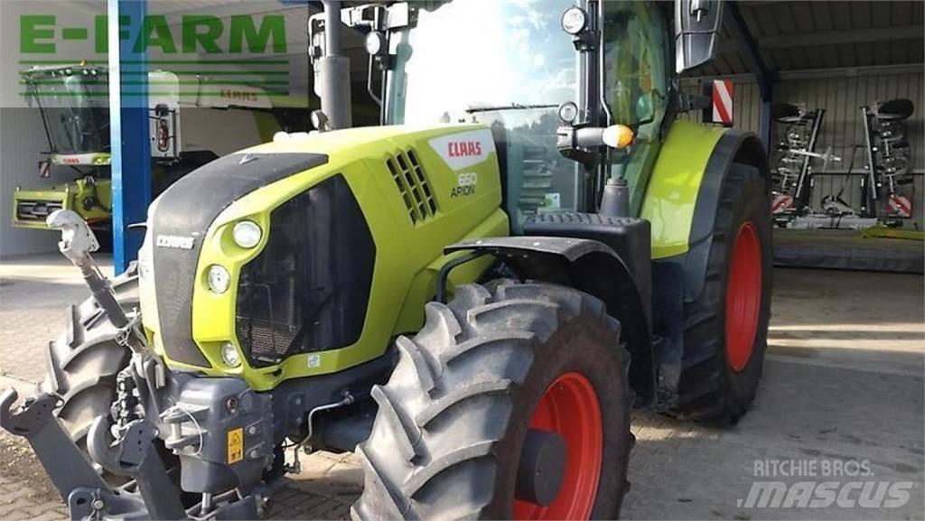 CLAAS arion 650 Tractoren