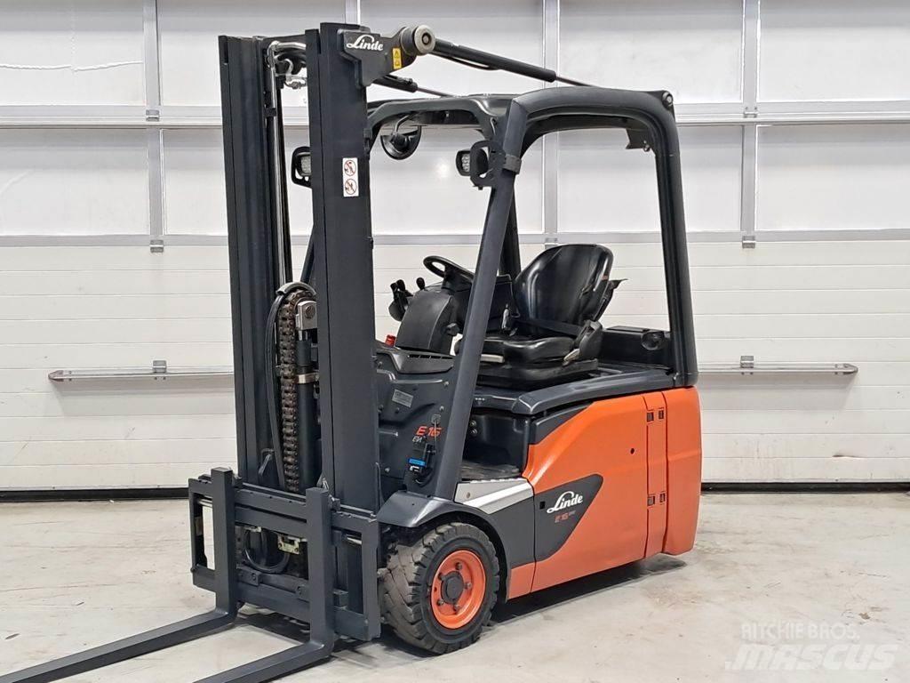 Linde E16-02 Elektrische heftrucks