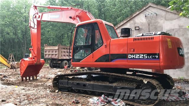 Doosan DH225LC-7 Rupsgraafmachines