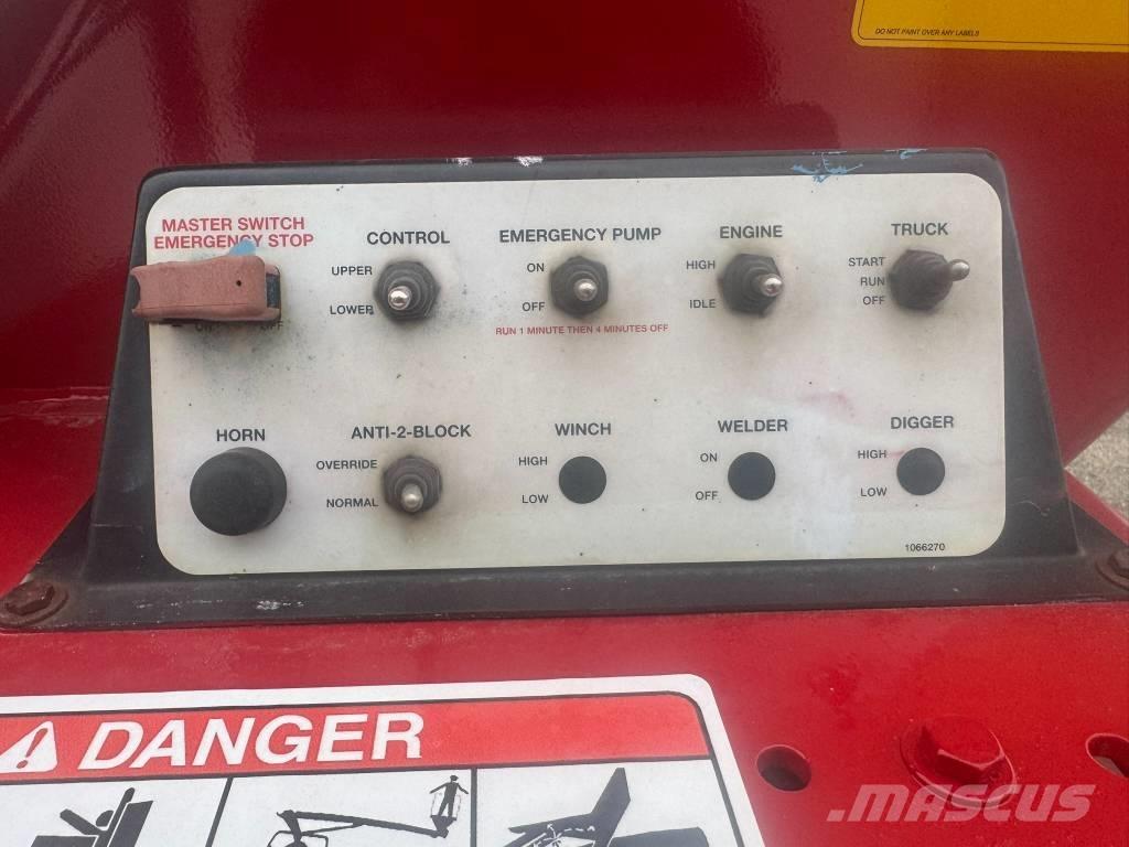 Elliott L60R Vlakke laadvloer met kraan