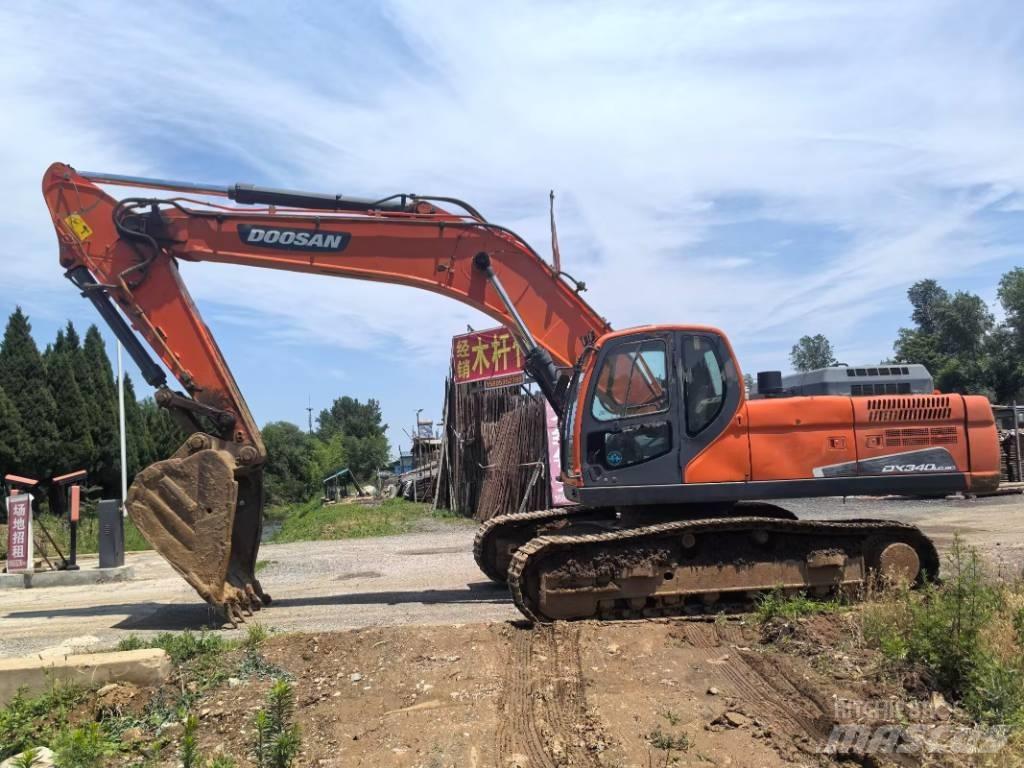 Doosan DX 340 LC-9C Rupsgraafmachines