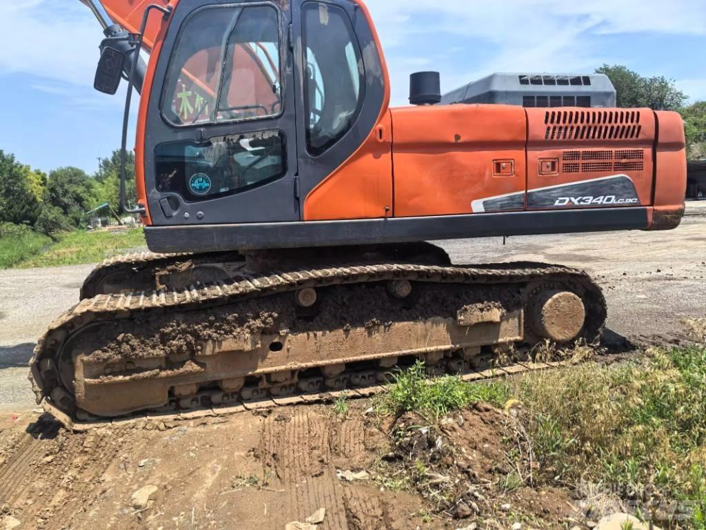 Doosan DX 340 LC-9C Rupsgraafmachines