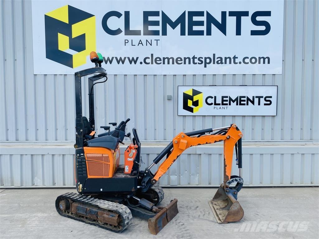 Doosan DX10Z Minigraafmachines < 7t