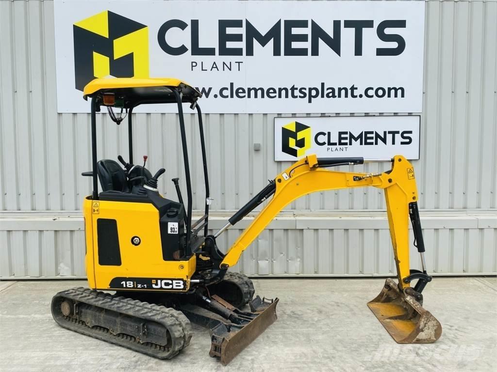 JCB 18Z-1 Minigraafmachines < 7t