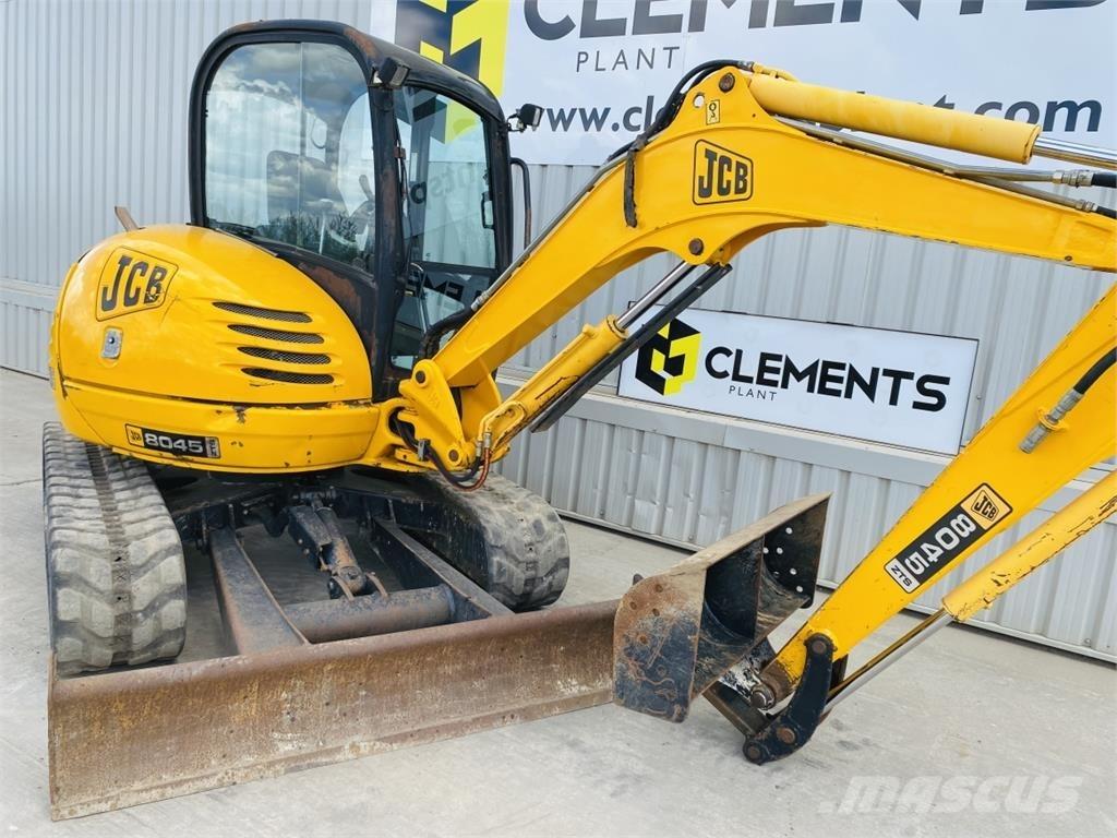 JCB 8045ZTS Midigraafmachines 7t - 12t