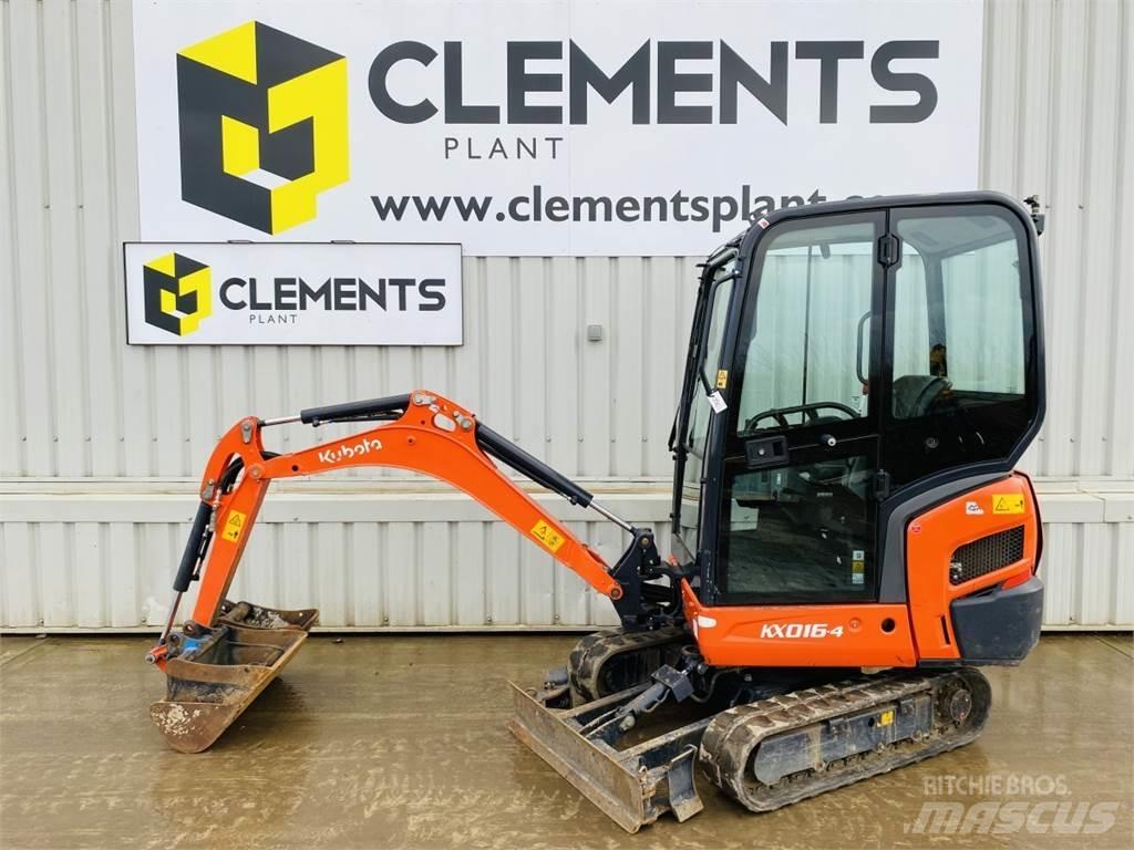 Kubota KX016-4 Minigraafmachines < 7t