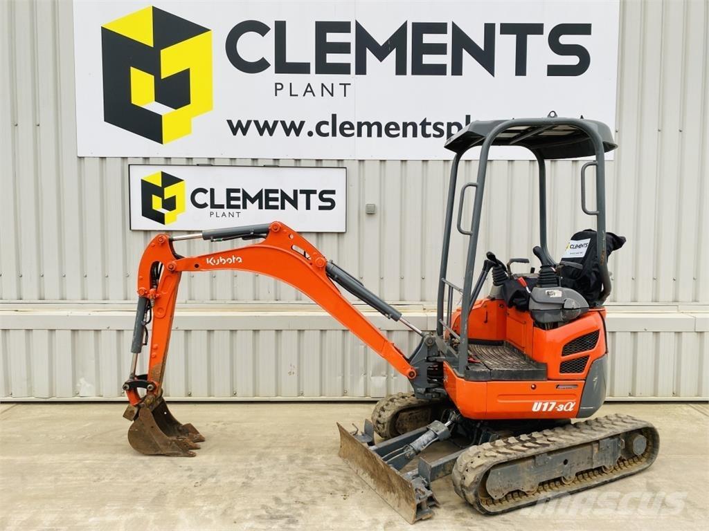 Kubota U17-3a Bouw - Overige