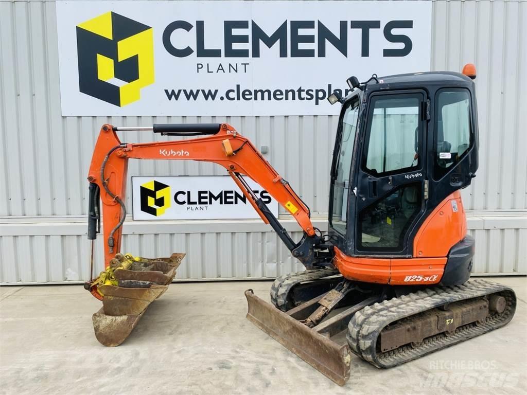 Kubota U25-3EU Minigraafmachines < 7t