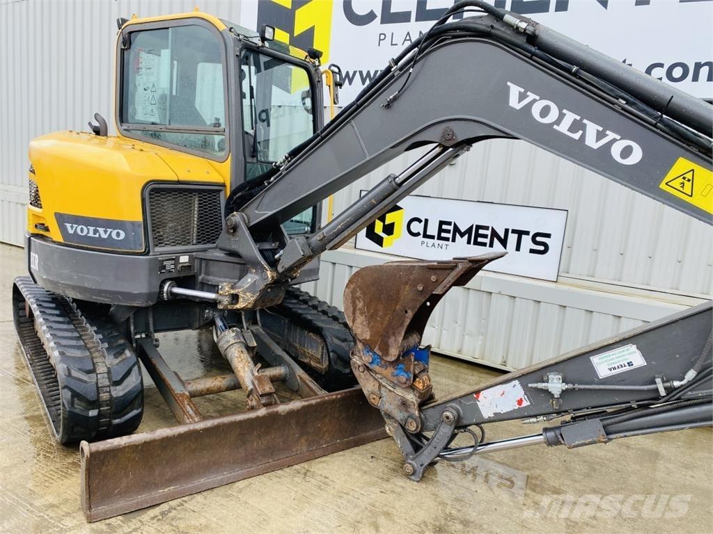 Volvo ECR58D Midigraafmachines 7t - 12t