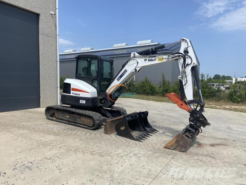 Bobcat E 50 Wielgraafmachines