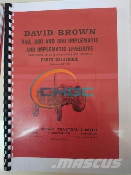 David Brown 850 Tractoren