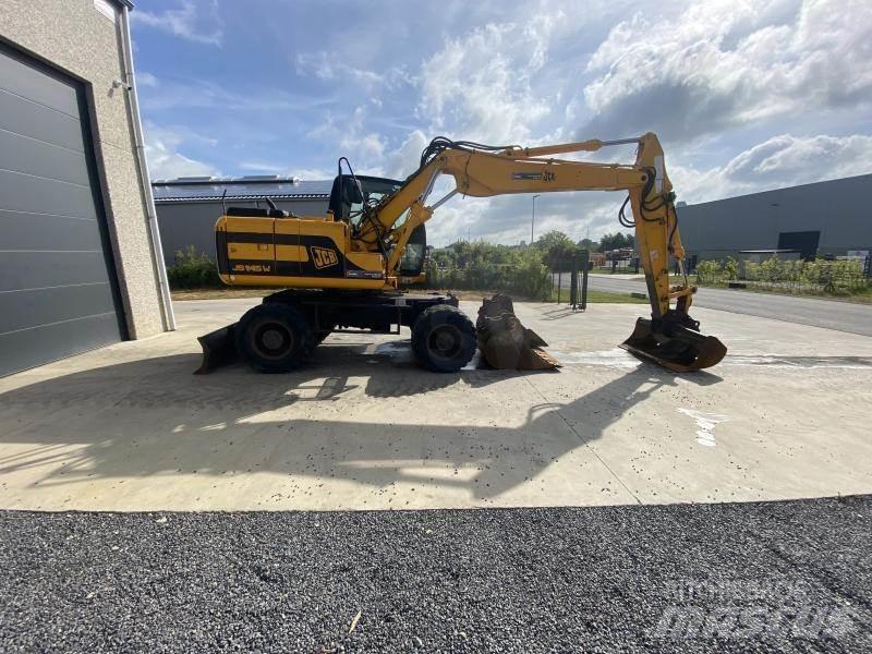 JCB JS145W Wielgraafmachines
