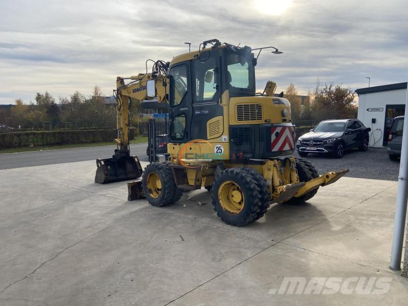 Komatsu PW98 Wielgraafmachines