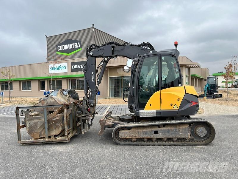 Mecalac 10 MCR Rupsgraafmachines