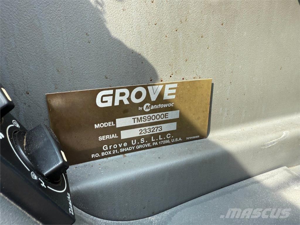 Grove TMS9000E Kranen voor alle terreinen