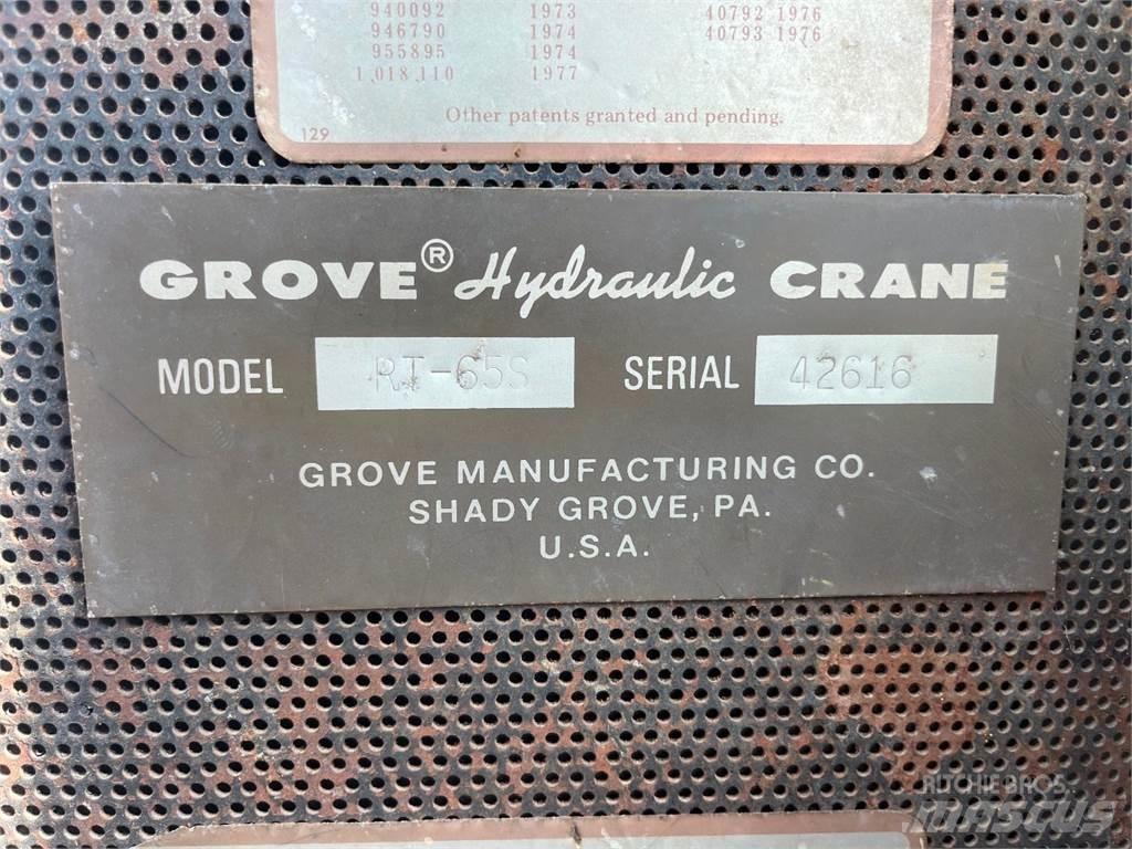 Grove RT65S Ruw terrein kranen