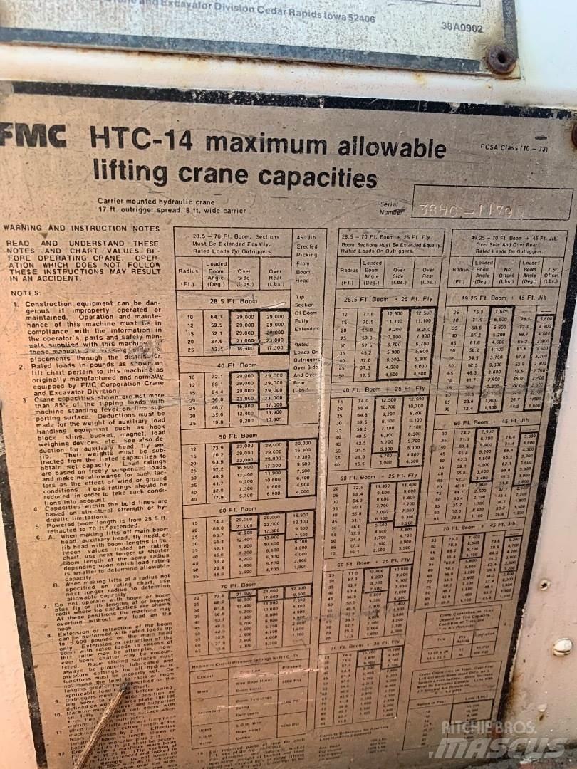 Link-Belt HTC-14 Kranen voor alle terreinen