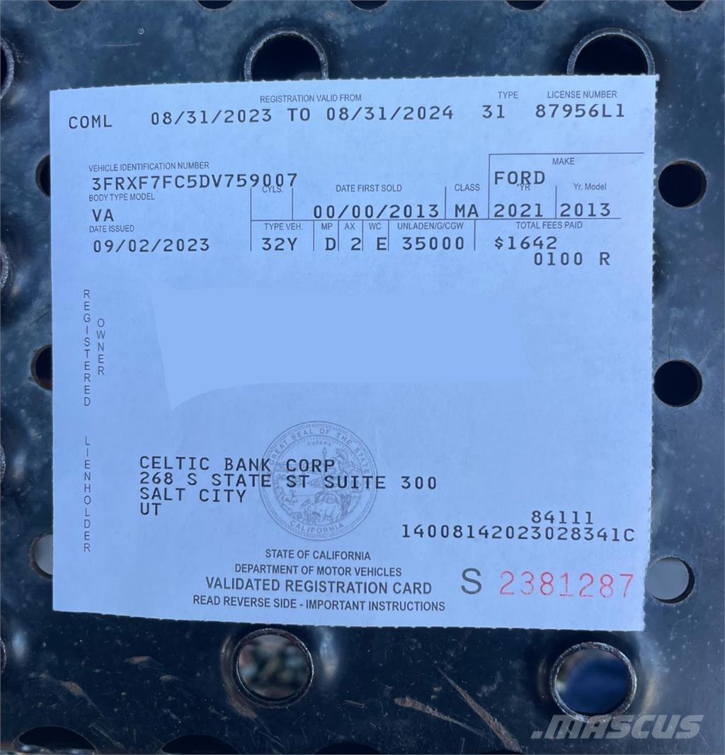 Manitex 1770 C Vlakke laadvloer met kraan