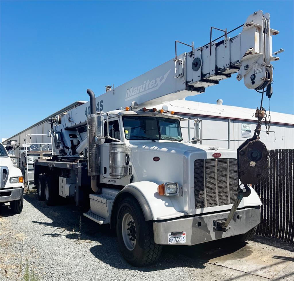 Manitex 40124 S Vlakke laadvloer met kraan