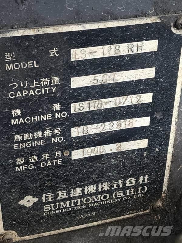 Sumitomo LS-118RH Rupshijskranen