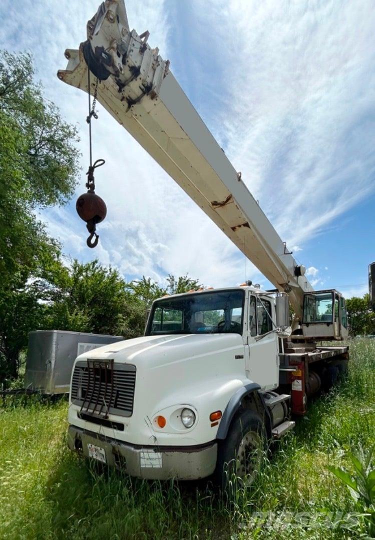 Terex RS 60100 Vlakke laadvloer met kraan