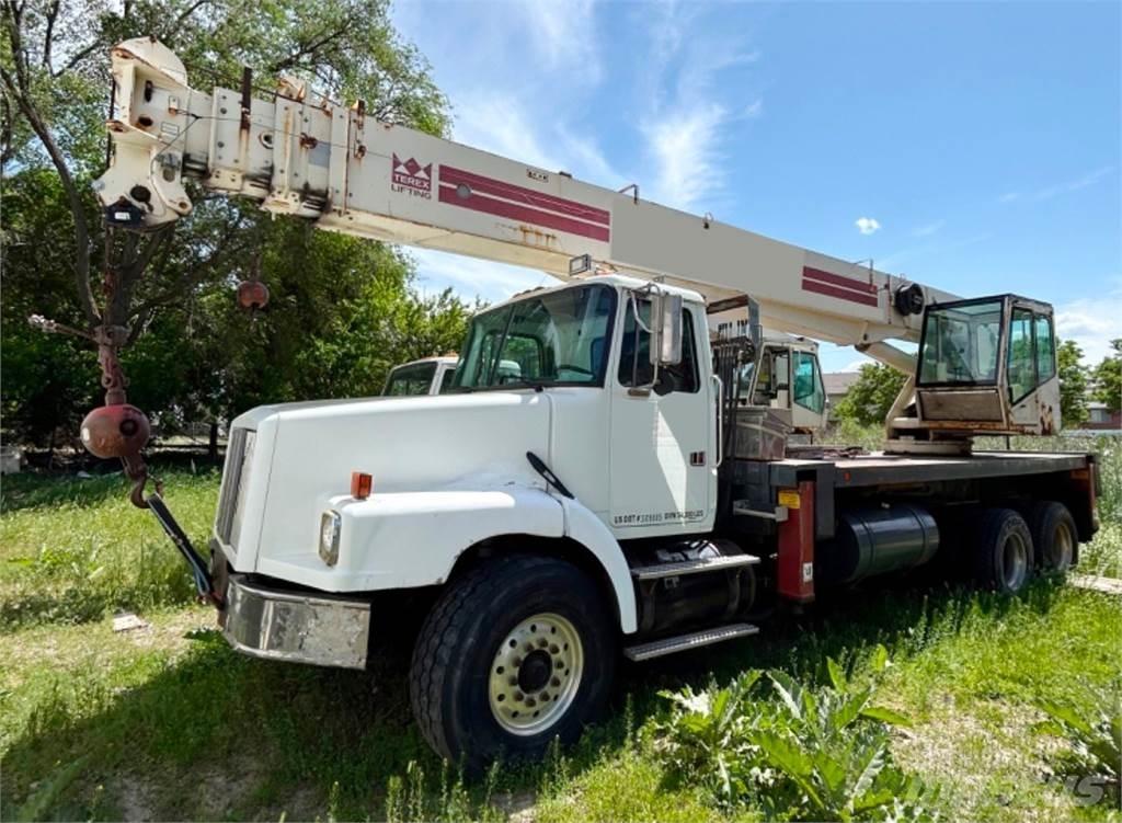 Terex RS 60100 Vlakke laadvloer met kraan
