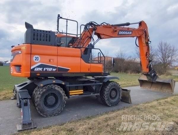 Doosan DX 170 W-7 Wielgraafmachines