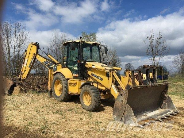 Komatsu WB 97 R2 Graaf-laadcombinaties