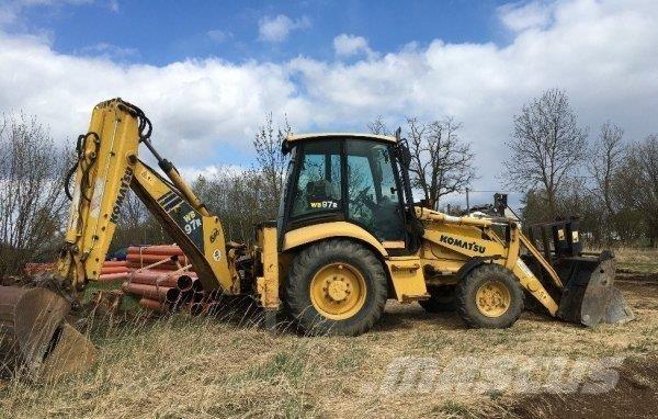Komatsu WB 97 R2 Graaf-laadcombinaties