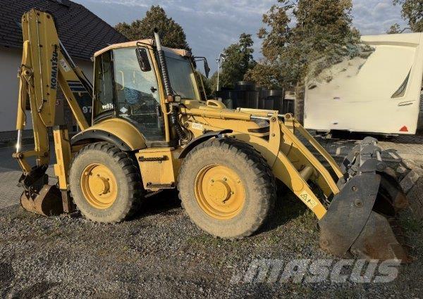 Komatsu WB 97 S2 Graaf-laadcombinaties