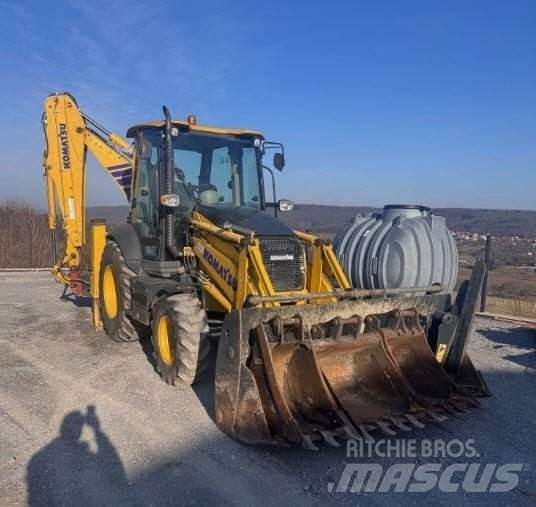 Komatsu WB 97R-8 Graaf-laadcombinaties
