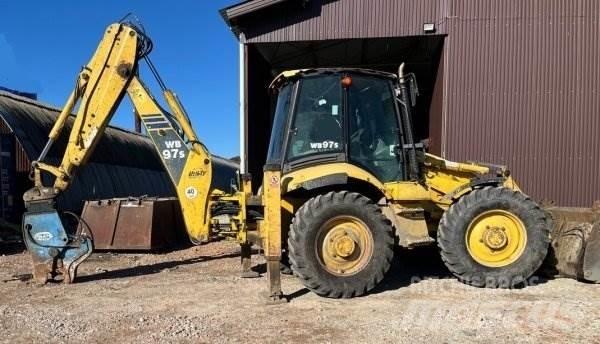 Komatsu WB 97S-2 Graaf-laadcombinaties
