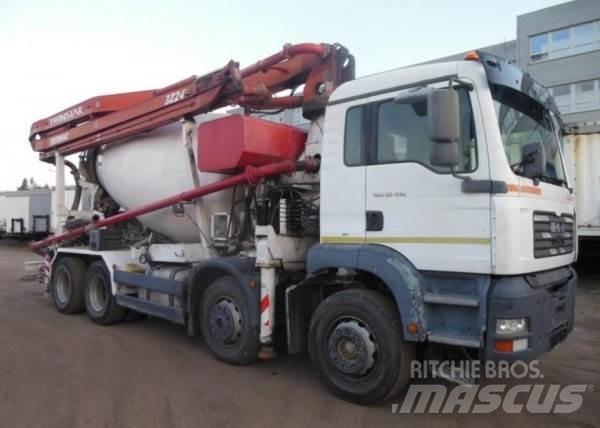 MAN TGA 35.410 +Sermac Betonpomptrucks