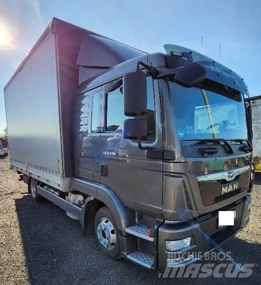 MAN TGL 8.220 Platte bakwagens